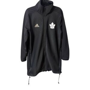 Adidas NHL Toronto Maple Leafs Full Zip Jacket Cold . RDY Textured Womens Small